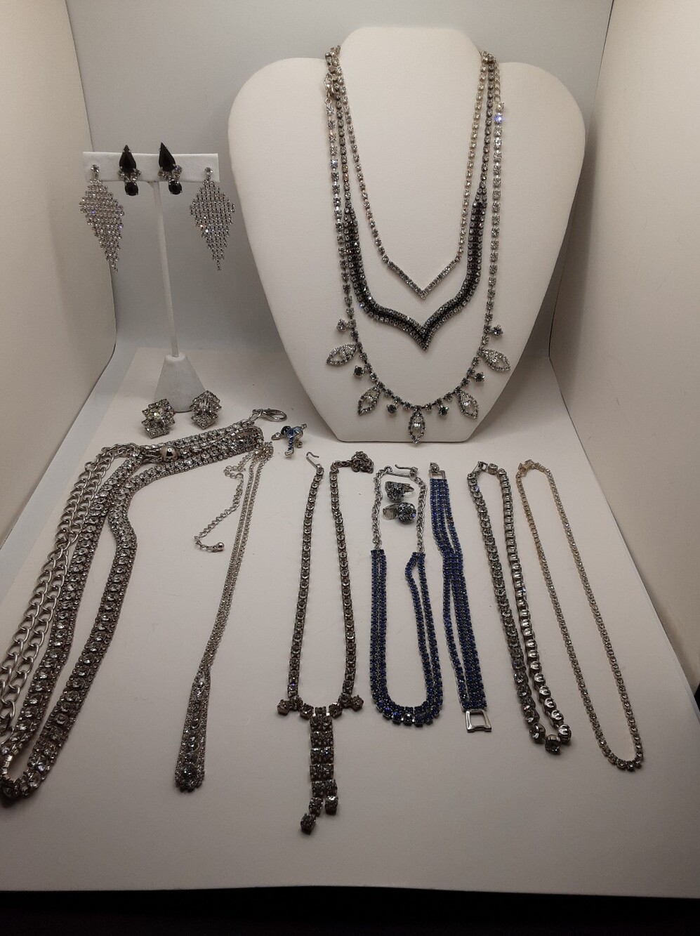 Vintage Rhinestone Jewelry Bundle